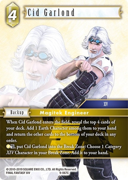 Cid Garlond (9-067C) [OP9]