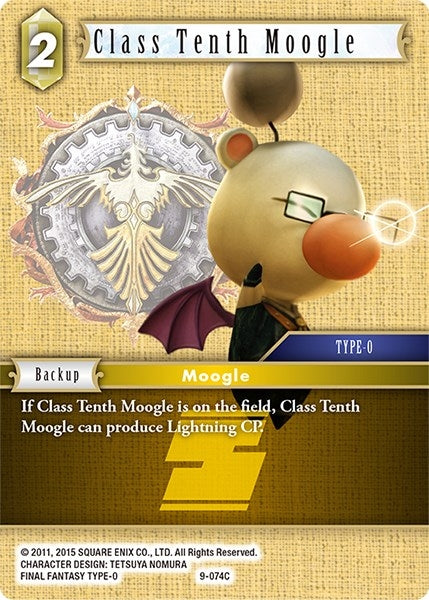 Class Tenth Moogle (9-074C) [OP9]