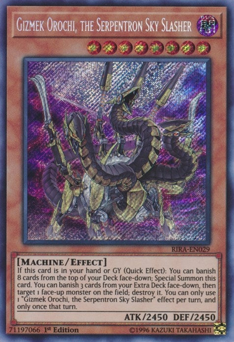 Gizmek Orochi the Serpentron Sky Slasher (RIRA-EN029) [RIRA]