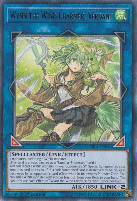 Wynn the Wind Charmer Verdant (RIRA-EN046) [RIRA]