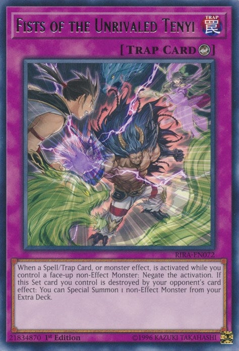Fists of the Unrivaled Tenyi (RIRA-EN072) [RIRA]