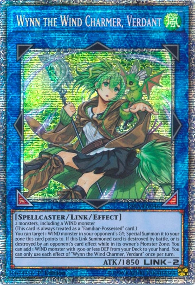 Wynn the Wind Charmer Verdant Starlight Rare (RIRA-EN046) [RIRA]