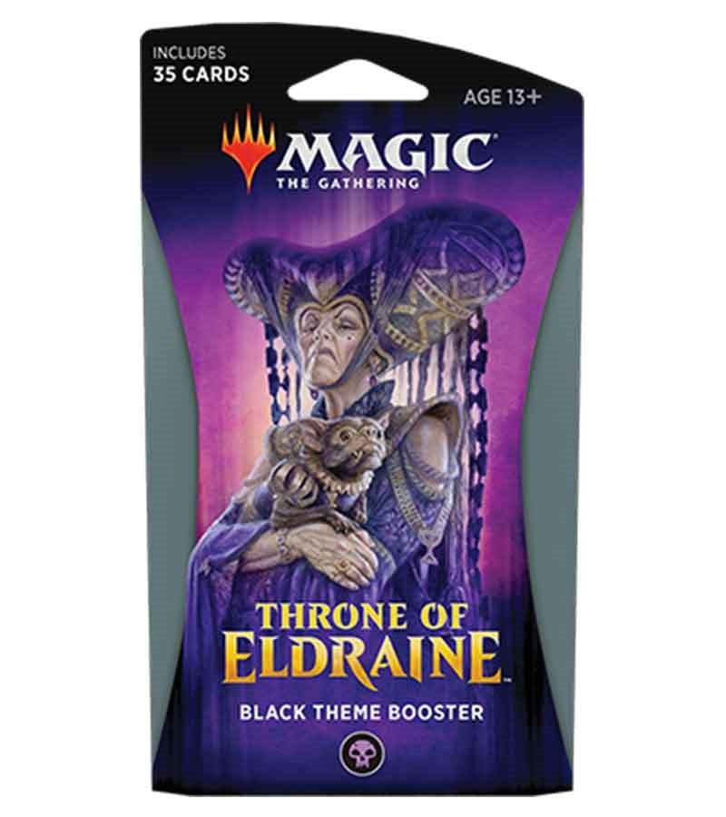 Throne of Eldraine Theme Booster Pack Black [ELD]