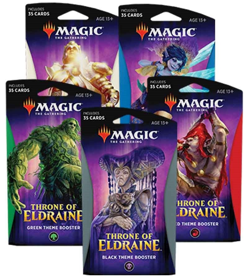 Throne of Eldraine Theme Booster Pack Set of 5 [ELD]