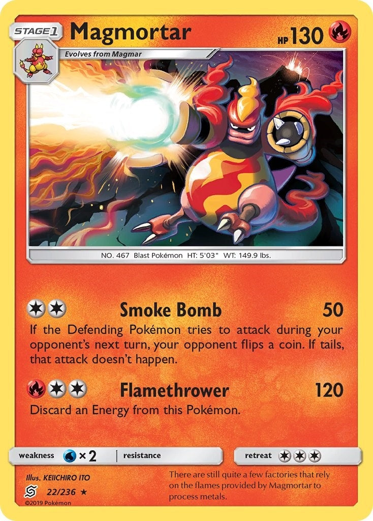 Magmortar (22/236) [SM11]