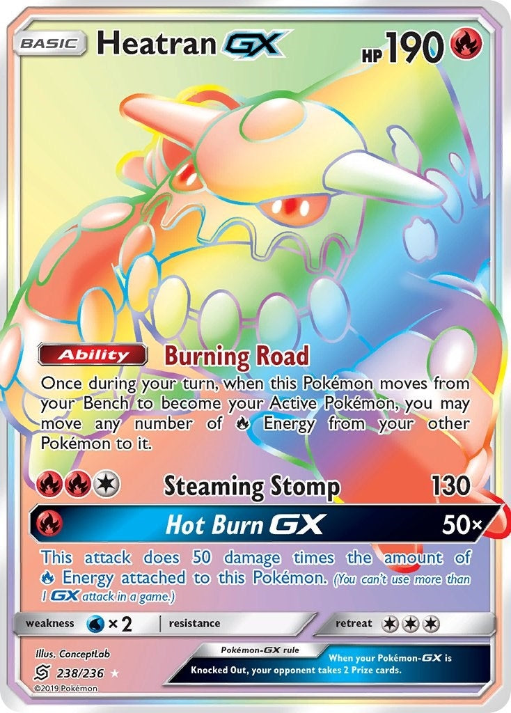 Heatran GX Secret (238/236) [SM11]
