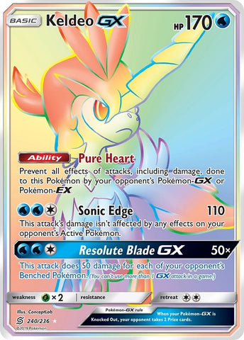 Keldeo GX Secret (240/236) [SM11]