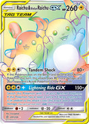 Raichu and Alolan Raichu GX Secret (241/236) [SM11]