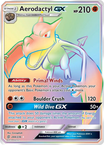 Aerodactyl GX Secret (244/236) [SM11]