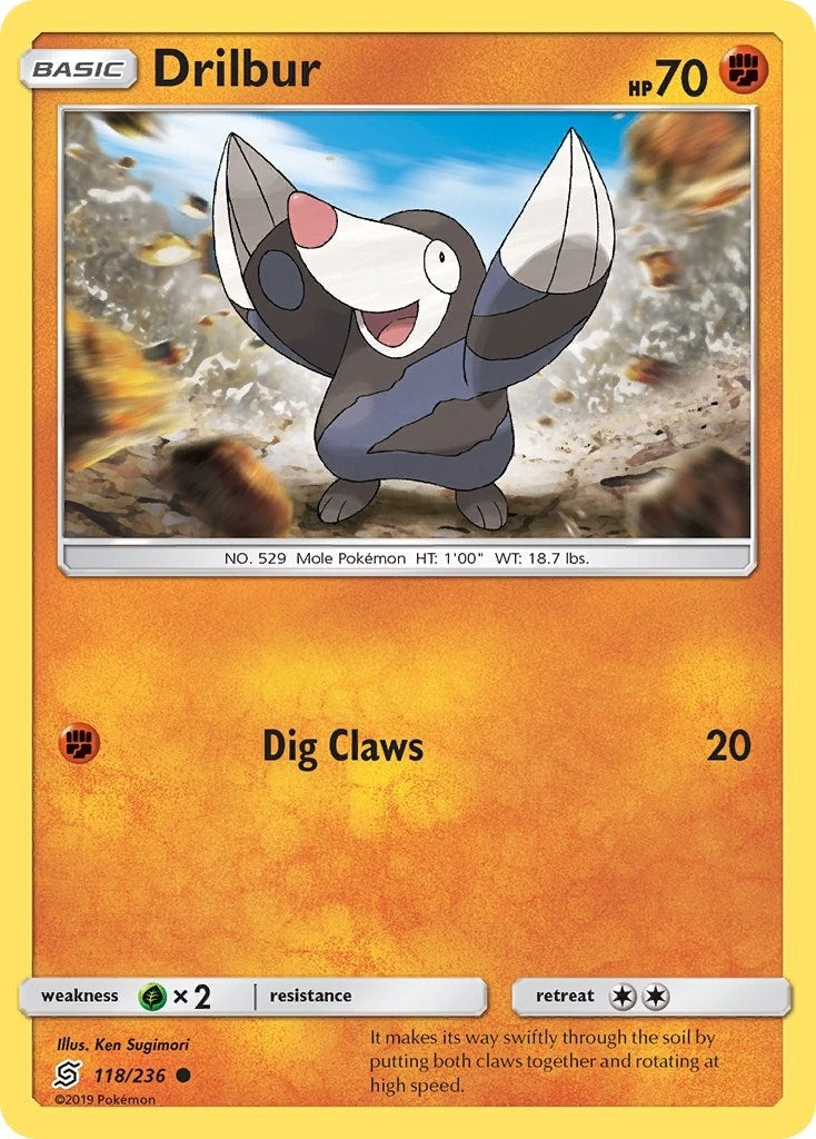 Drilbur (118/236) [SM11]