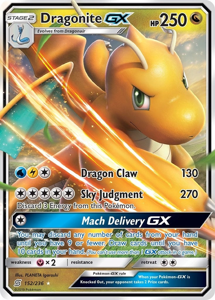 Dragonite GX (152/236) [SM11]