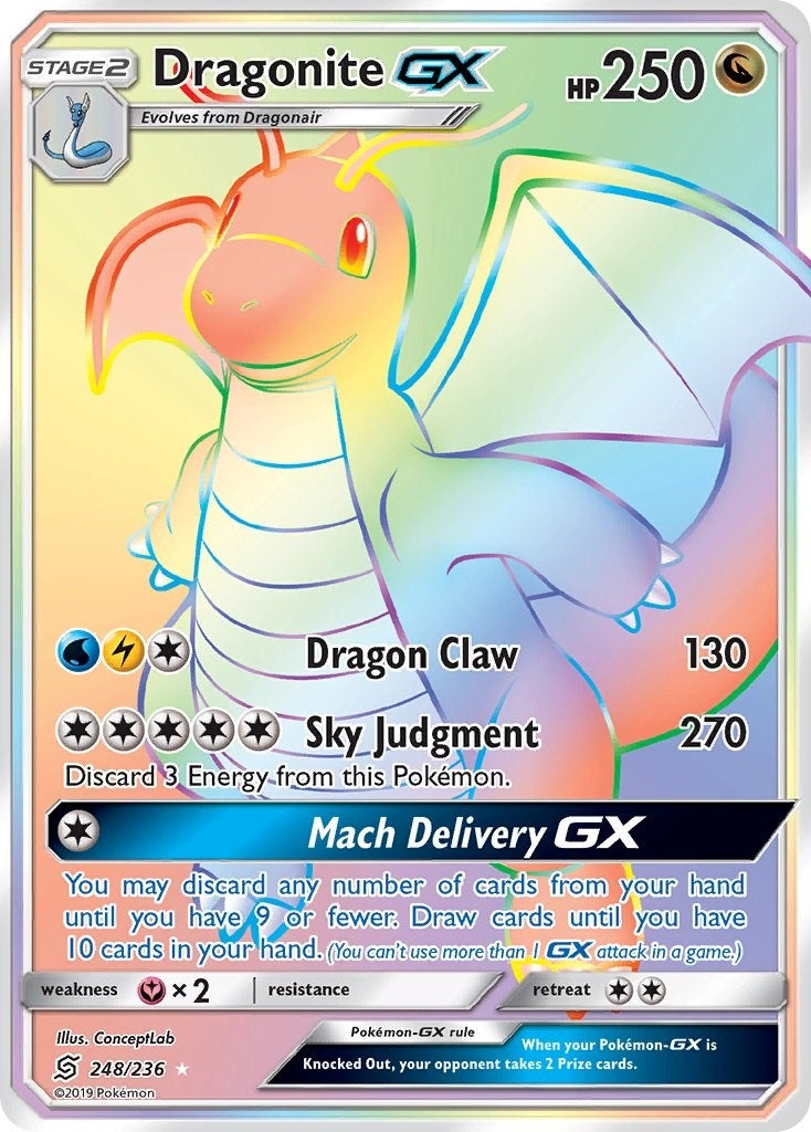 Dragonite GX Secret (248/236) [SM11]