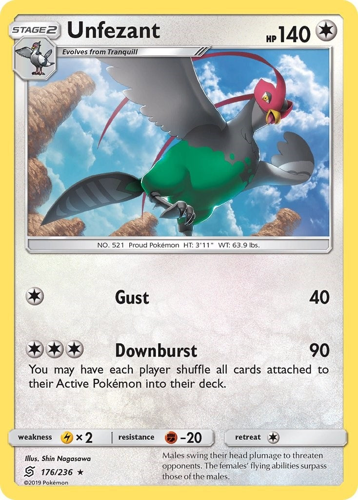 Unfezant (176/236) [SM11]