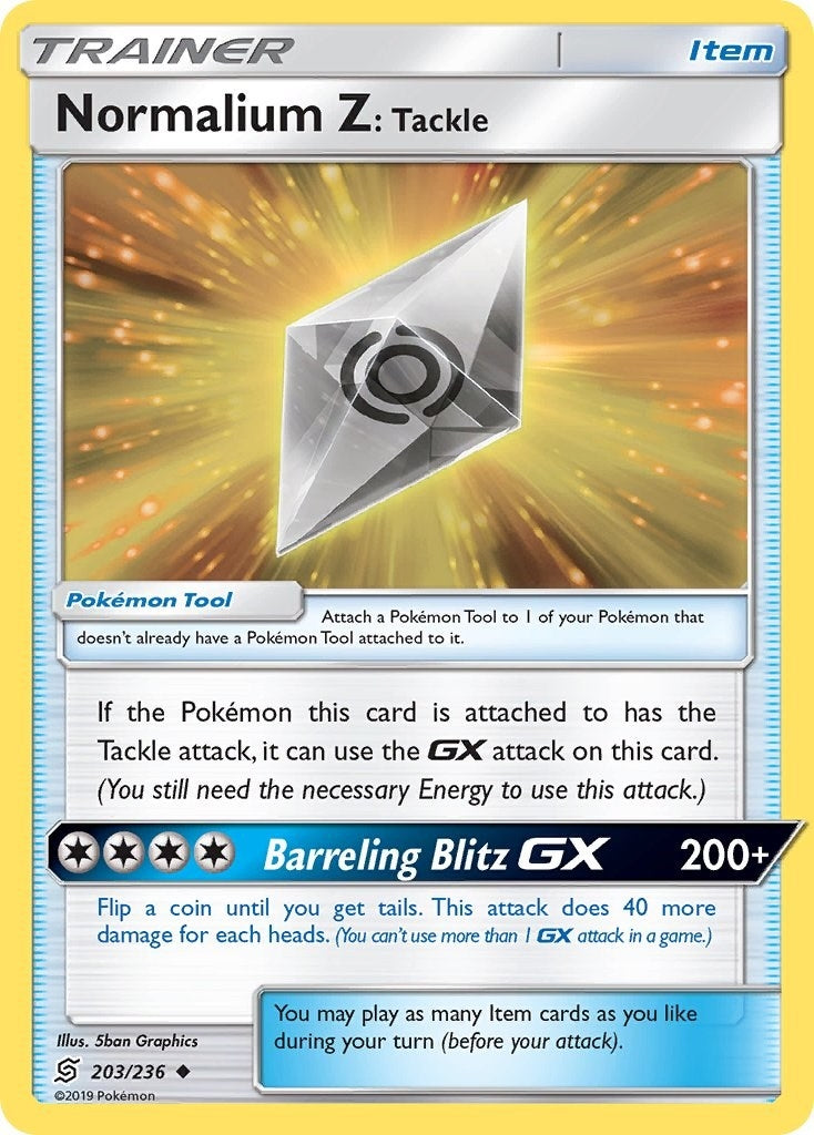 Normalium Z Tackle (203/236) [SM11]