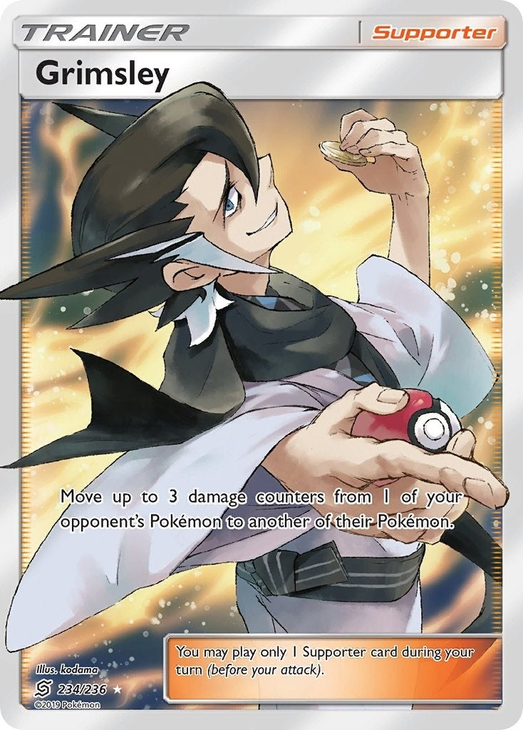 Grimsley Full Art (234/236) [SM11]