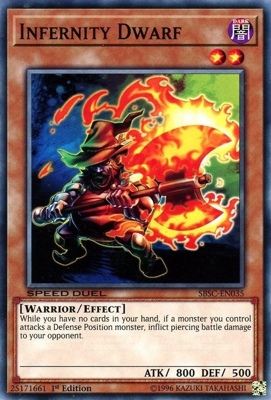 Infernity Dwarf (SBSC-EN035) [SBSC]