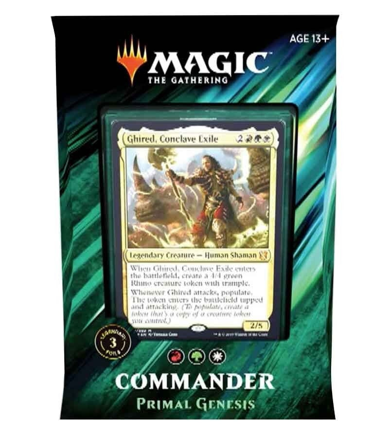 Commander 2019 Deck Primal Genesis [C19]