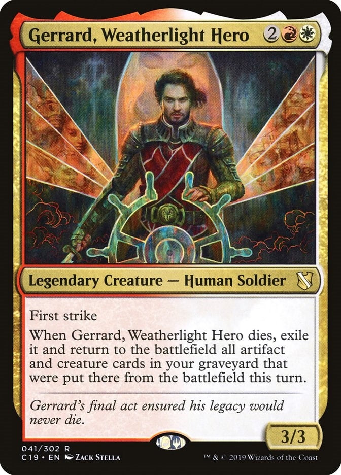 Gerrard Weatherlight Hero (41) [C19]