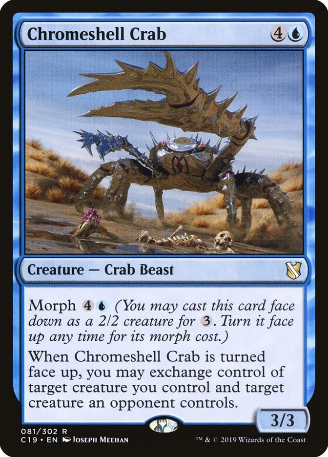 Chromeshell Crab (81) [C19]