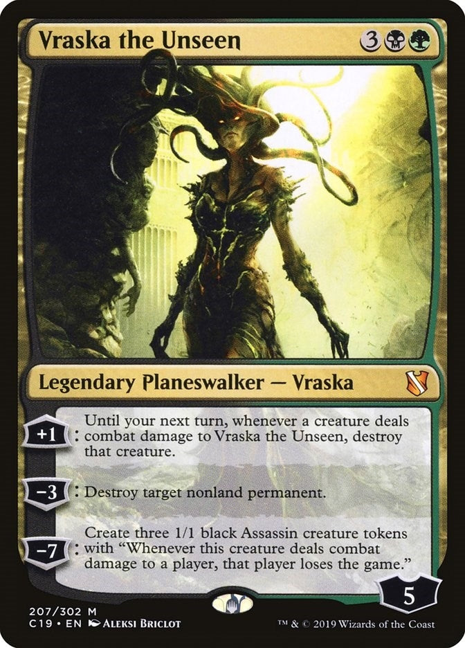 Vraska the Unseen (207) [C19]