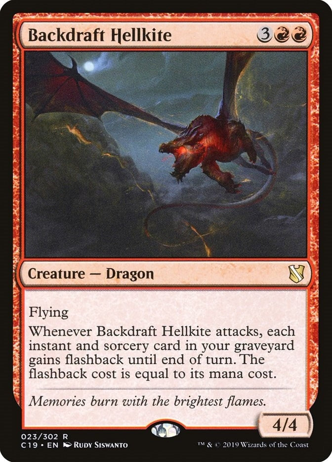 Backdraft Hellkite (23) [C19]