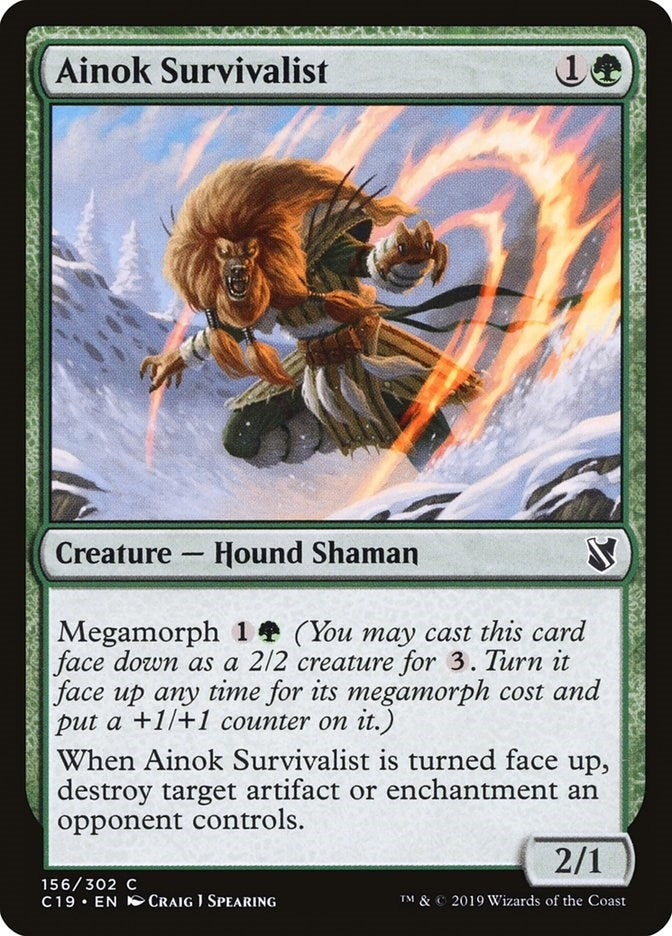 Ainok Survivalist (156) [C19]