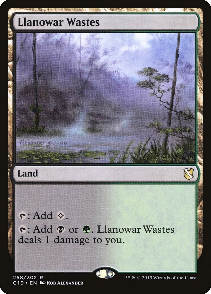 Llanowar Wastes (258) [C19]