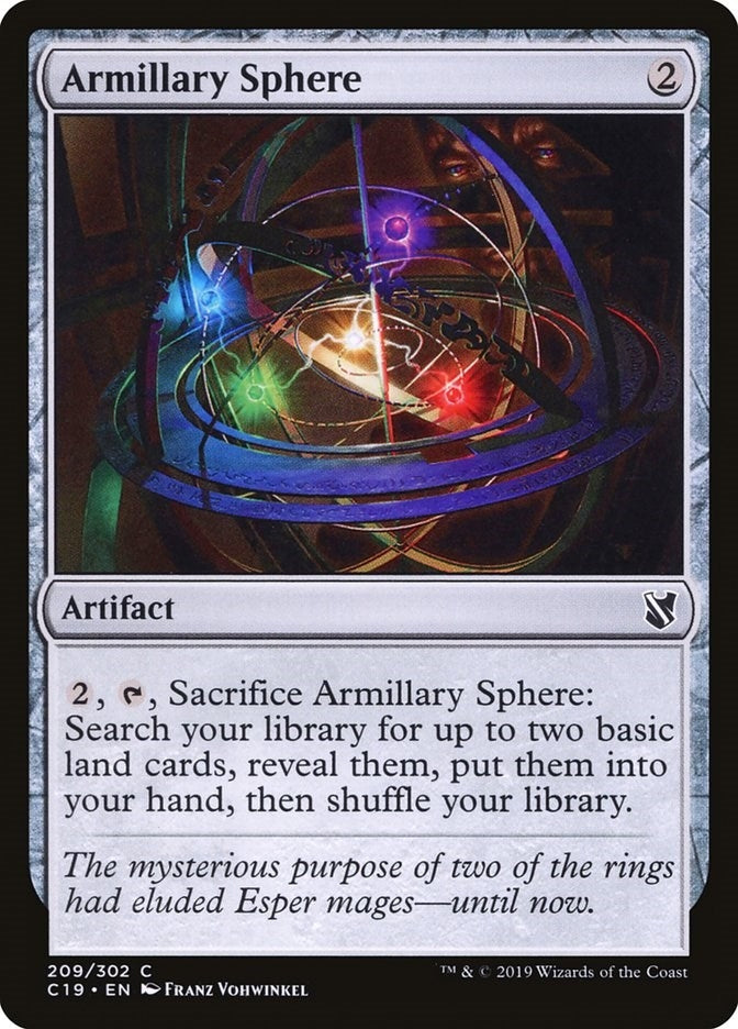 Armillary Sphere (209) [C19]