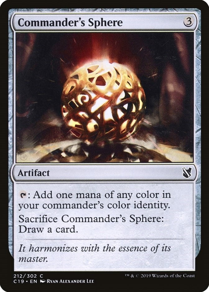 Commanders Sphere (212) [C19]