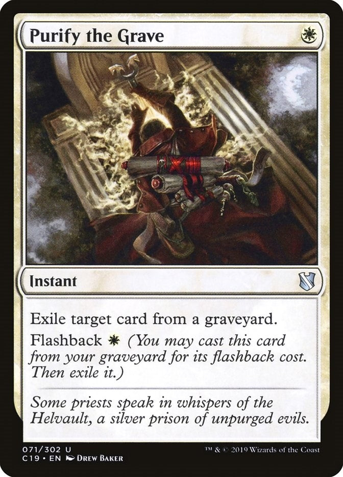 Purify the Grave (71) [C19]