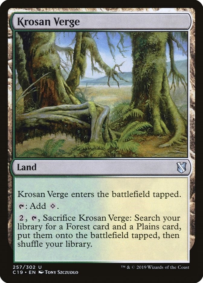 Krosan Verge (257) [C19]