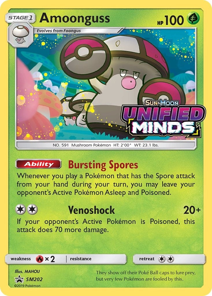 Amoonguss SM202 Prerelease (SM202) [SMP]