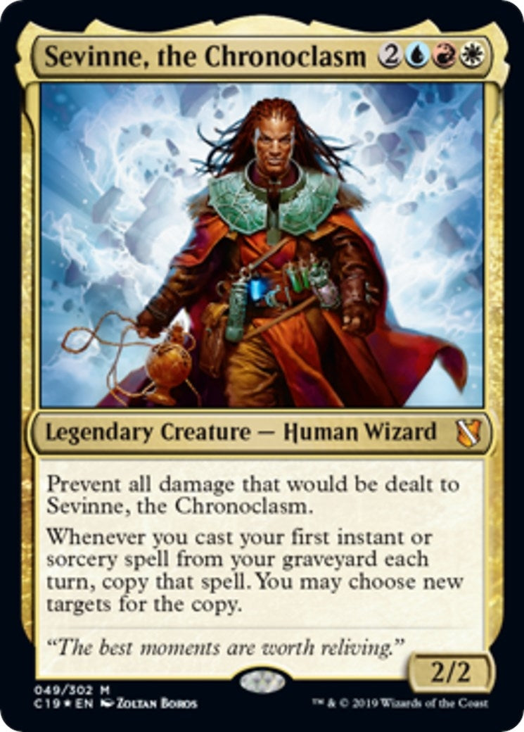Sevinne the Chronoclasm Commander 2019 (49) [OVER]