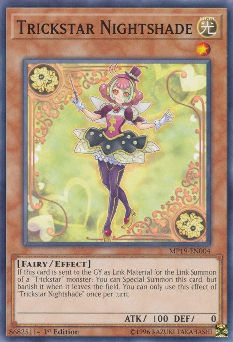 Trickstar Nightshade (MP19-EN004) [MP19]