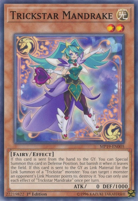 Trickstar Mandrake (MP19-EN005) [MP19]