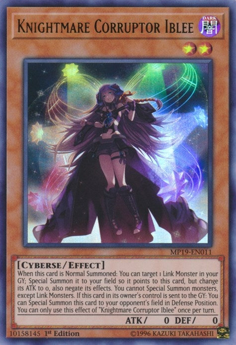 Knightmare Corruptor Iblee (MP19-EN011) [MP19]