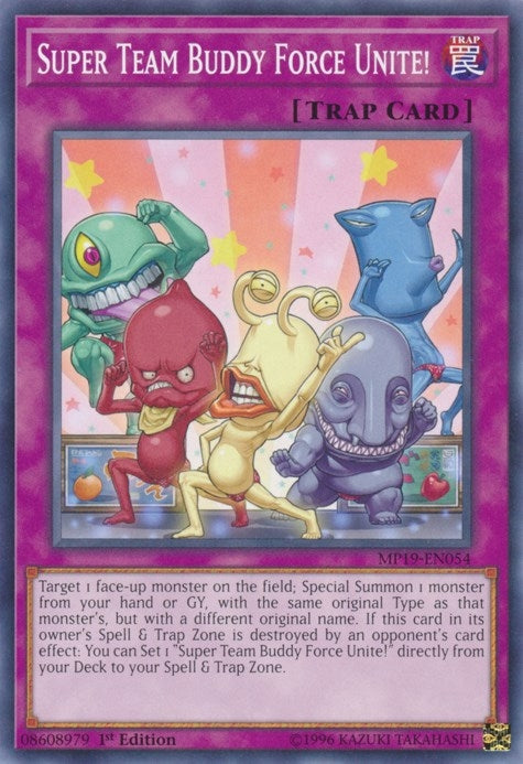 Super Team Buddy Force Unite (MP19-EN054) [MP19]