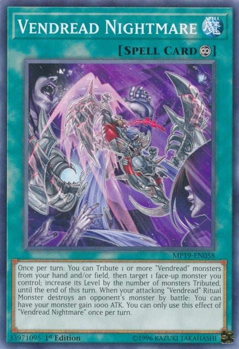 Vendread Nightmare (MP19-EN058) [MP19]
