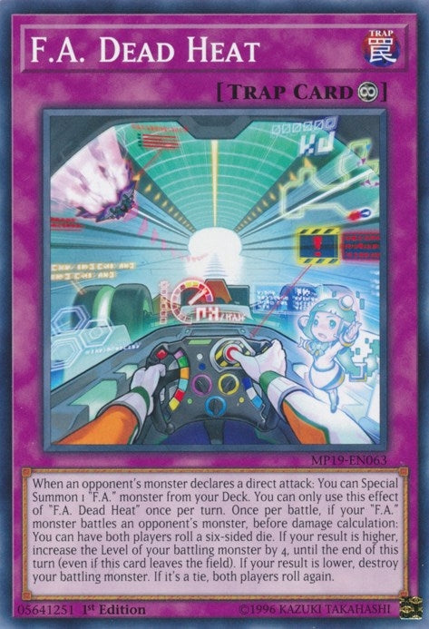 FA Dead Heat (MP19-EN063) [MP19]
