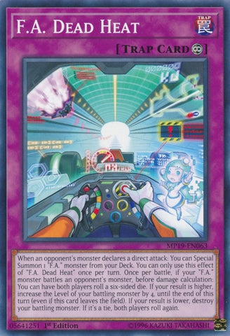 FA Dead Heat (MP19-EN063) [MP19]