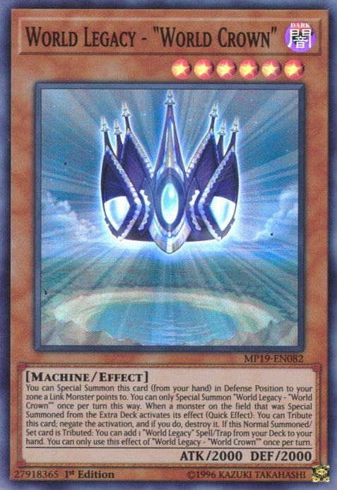 World Legacy World Crown (MP19-EN082) [MP19]
