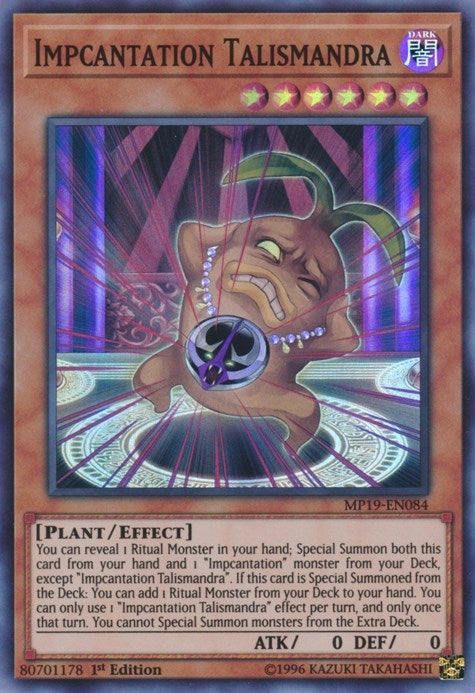 Impcantation Talismandra (MP19-EN084) [MP19]