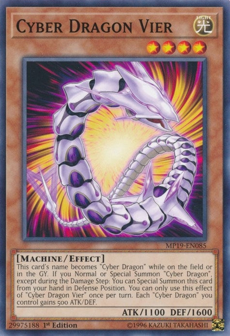 Cyber Dragon Vier (MP19-EN085) [MP19]