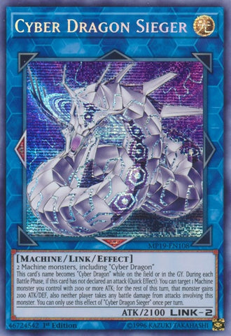 Cyber Dragon Sieger (MP19-EN108) [MP19]