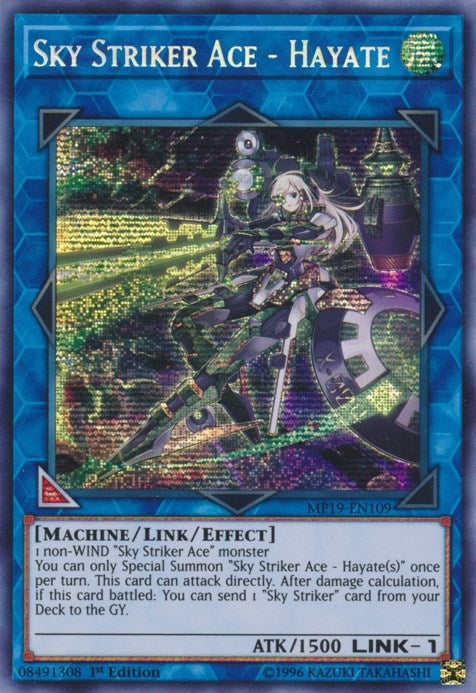 Sky Striker Ace Hayate (MP19-EN109) [MP19]