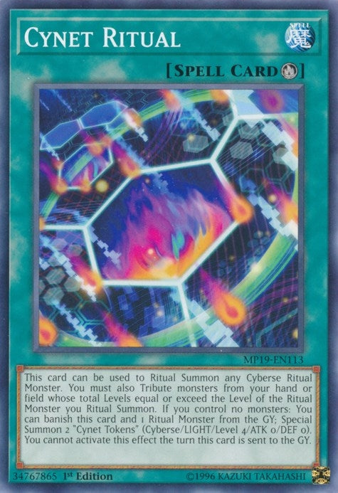 Cynet Ritual (MP19-EN113) [MP19]
