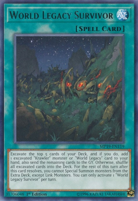 World Legacy Survivor (MP19-EN119) [MP19]