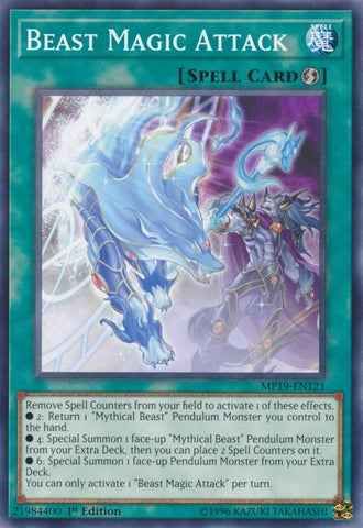 Beast Magic Attack (MP19-EN121) [MP19]