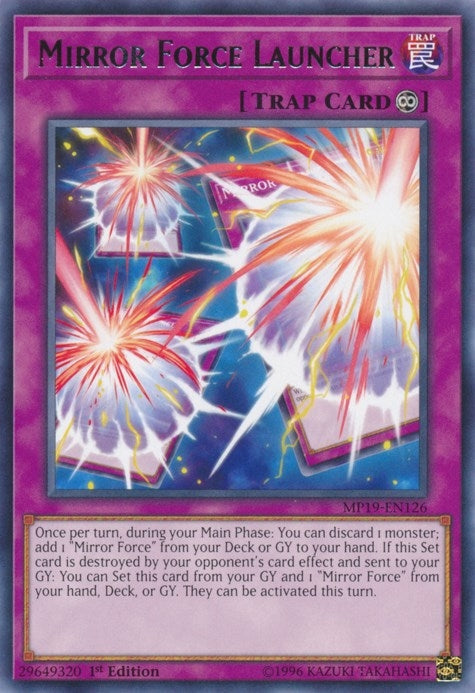 Mirror Force Launcher (MP19-EN126) [MP19]