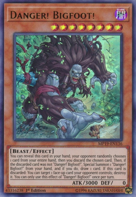Danger Bigfoot (MP19-EN136) [MP19]